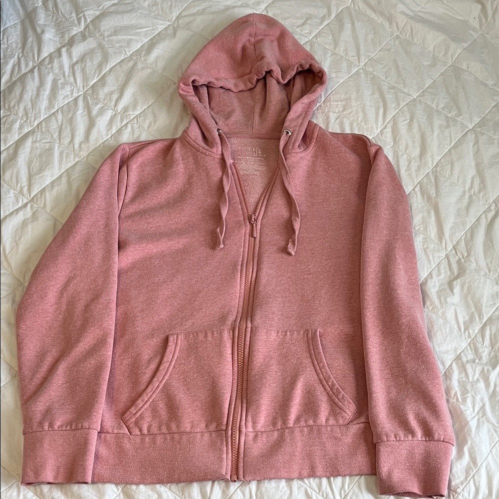 Time & Tru Pink Hoodie